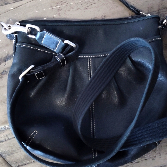 Leather Crossbody Bag - Picture 2 of 7